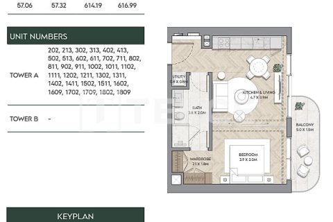 1 bedroom Apartment in Ras Al Khaimah, UAE No. 168386 9