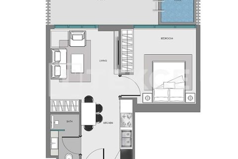 Квартира с 2 спальнями  №126311 9