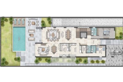 7 غرفة نوم  فيلا في Damac Lagoons, الإمارات العربية المتحدة رقم 187984 15