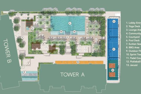 1 bedroom Apartment in Business Bay, UAE No. 146152 12