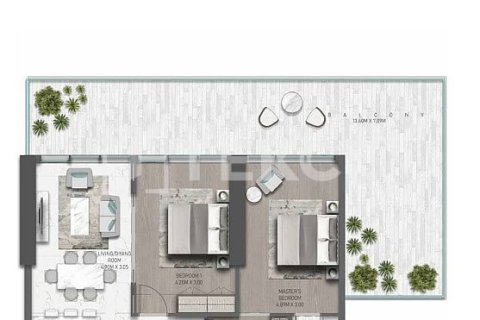 Appartement de 1 chambre à DAMAC Hills (Akoya by DAMAC), UAE No. 134450 16