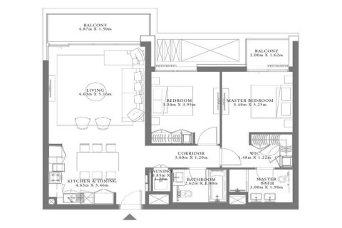 2 غرف نوم شقة  رقم 118608 13