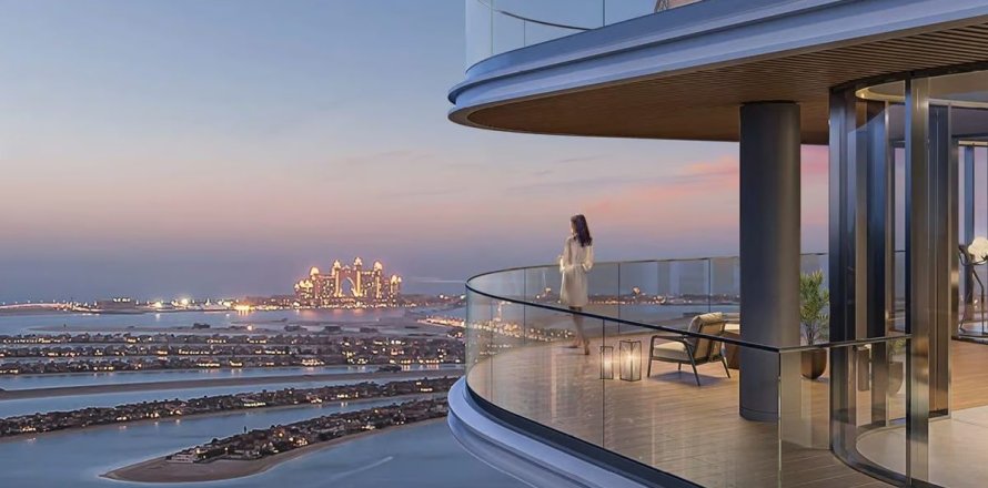 Пентхаус с 4 спальнями в Dubai Harbour, ОАЭ №137281