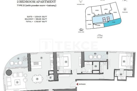 6 bedrooms Apartment in Dubai Marina, UAE No. 207657 28