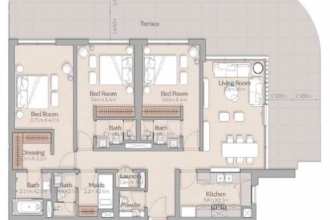 1 bedroom Apartment in Dubai South (Dubai World Central), UAE No. 170425 20