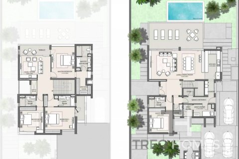 Villa de 4 dormitorios en Al Furjan, UAE No. 80222 11