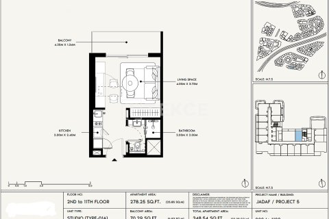 Studio Apartment in Dubai, UAE No. 172282 19