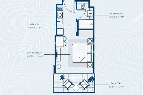 Apartamento tipo estudio Estudio en Dubai, UAE No. 172283 21
