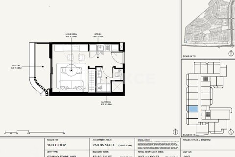 Apartamento tipo estudio Estudio en Dubai, UAE No. 172280 19