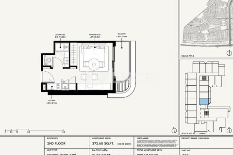 Apartamento tipo estudio Estudio en Dubai, UAE No. 172280 17