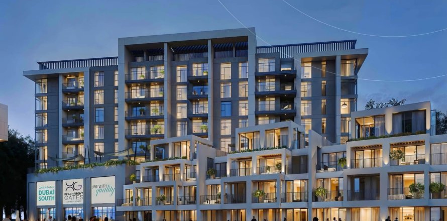 Apartment de 1 dormitorio en Beachfront Gates Dubai South (Dubai World Central), UAE No. 173136