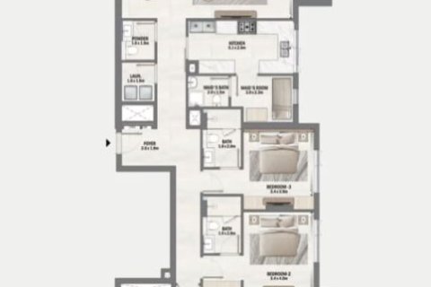 Apartment de 1 dormitorio en Beachfront Gates Dubai South (Dubai World Central), UAE No. 173136 15