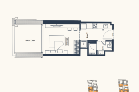 استوديو شقة في Binghatti Elite Dubai Production City (IMPZ), الإمارات العربية المتحدة رقم 173137 20