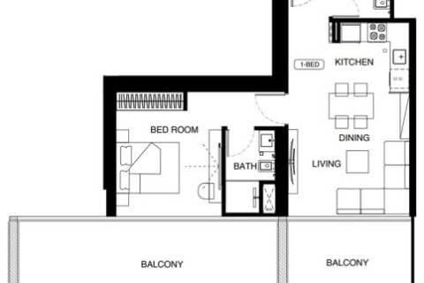 1 bedroom Apartment in Binghatti Starlight Al Jaddaf, UAE No. 173133 14