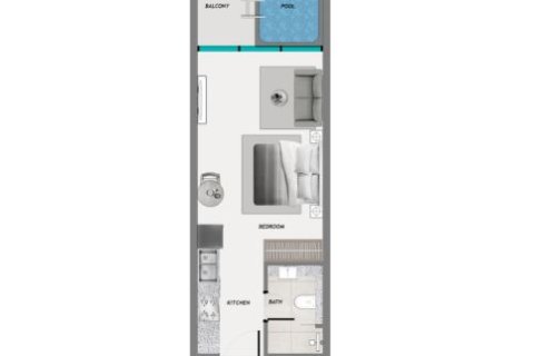 Studio Apartment in Samana Resorts Dubai Production City (IMPZ), UAE No. 173139 21