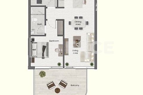Appartement de 2 chambres à Dubai, UAE No. 105013 31