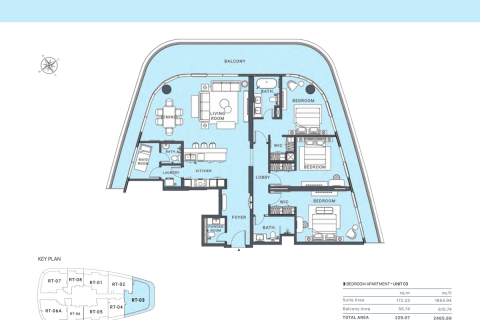 Квартира с 3 спальнями в Al Marjan Island, ОАЭ №79304 14