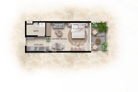 Квартира студия в Arjan, ОАЭ №172252 22