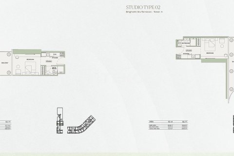 Apartamento tipo estudio Estudio en Dubai, UAE No. 172253 23