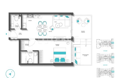 Appartement de 1 chambre à Dubai Land, UAE No. 172250 29