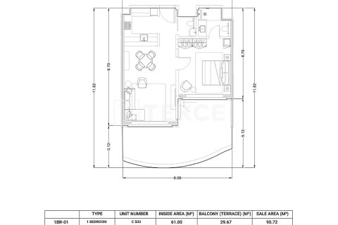 1 bedroom Apartment in Al Marjan Island, UAE No. 188240 21