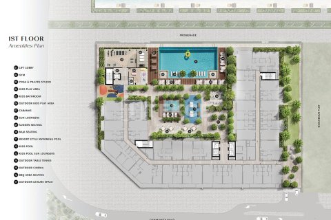 2 bedrooms Apartment in Meydan, UAE No. 188241 17