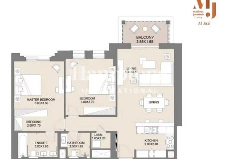 Квартира с 2 спальнями  №134601 10