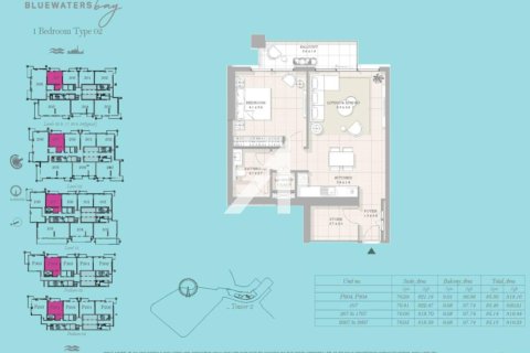Appartement de 1 chambre  No. 109229 3