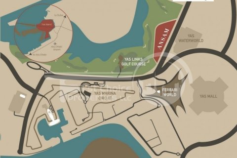 Apartment de 1 dormitorio en Yas Island, UAE No. 172373 7