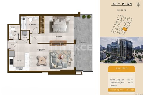 Appartement de 1 chambre à Arjan, UAE No. 146625 22