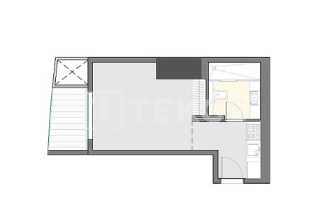 Квартира студия в Дубай Марина, ОАЭ №146423 13