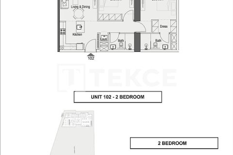 Appartement de 4 chambres  No. 119846 19