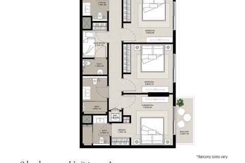 1 bedroom Apartment in Town Square, UAE No. 170390 12