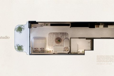 Appartement de Studio à Dubai Land, UAE No. 170391 12