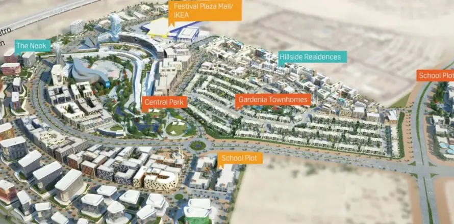 Apartamento tipo estudio Estudio en Dubai, UAE No. 171297