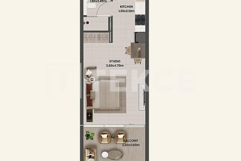 Квартира студия в Majan, ОАЭ №172200 15