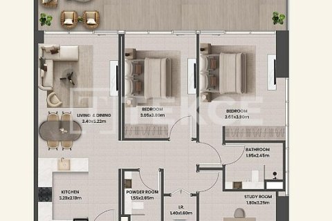 Квартира студия в Majan, ОАЭ №172200 17