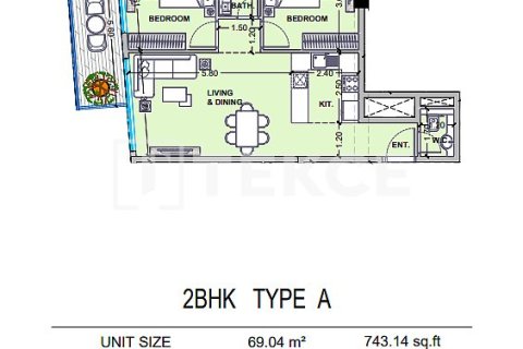 Studio Apartment in Dubai Land, UAE No. 172194 17