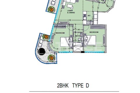 Apartment de 1 dormitorio en Dubai Land, UAE No. 172195 19