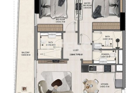 1 bedroom Apartment in Dubai, UAE No. 172199 29