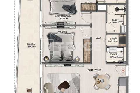 Studio Apartment in Dubai, UAE No. 172198 28