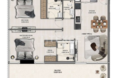 Studio Apartment in Dubai, UAE No. 172198 27