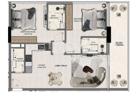 Studio Apartment in Dubai, UAE No. 172198 26