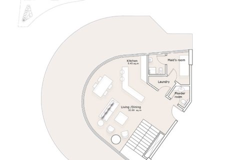 Appartement de 1 chambre à Yas Island, UAE No. 170467 7