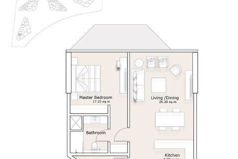 Appartement de 1 chambre à Yas Island, UAE No. 170467 6