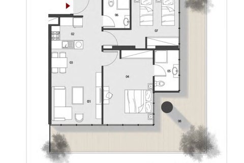 Penthouse de 1 chambre à Al Maryah Island, UAE No. 170471 6