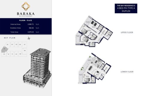 Penthouse de 3 chambres à Yas Island, UAE No. 170469 7