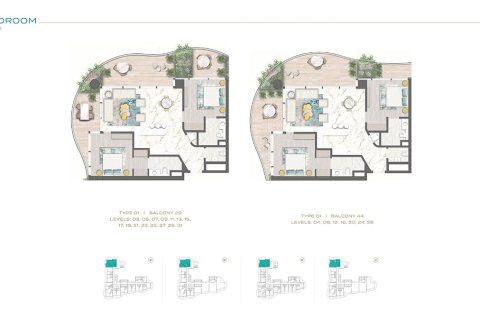 Apartment de en Business Bay, UAE No. 170473 7