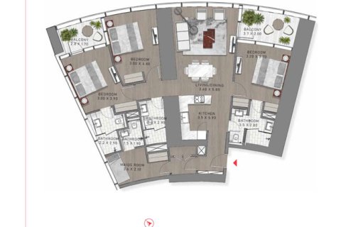 Studio Apartment in Al Safa, UAE No. 170472 9