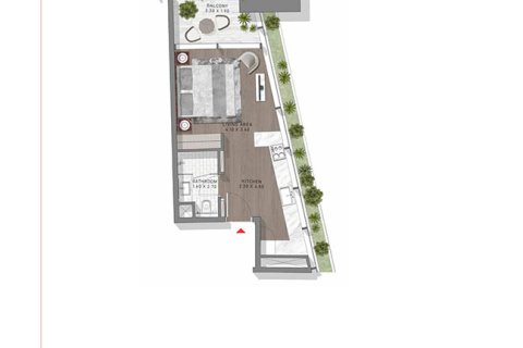 Studio Apartment in Al Safa, UAE No. 170472 6